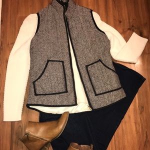 New Herring Bone vest- size Medium
